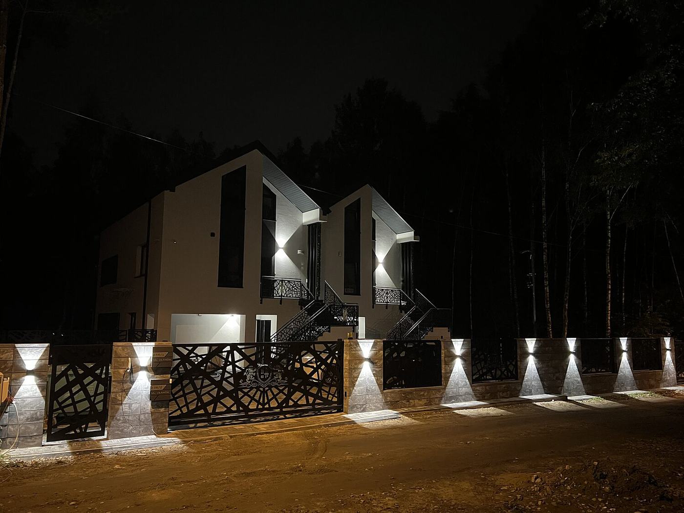 Budynek nocą