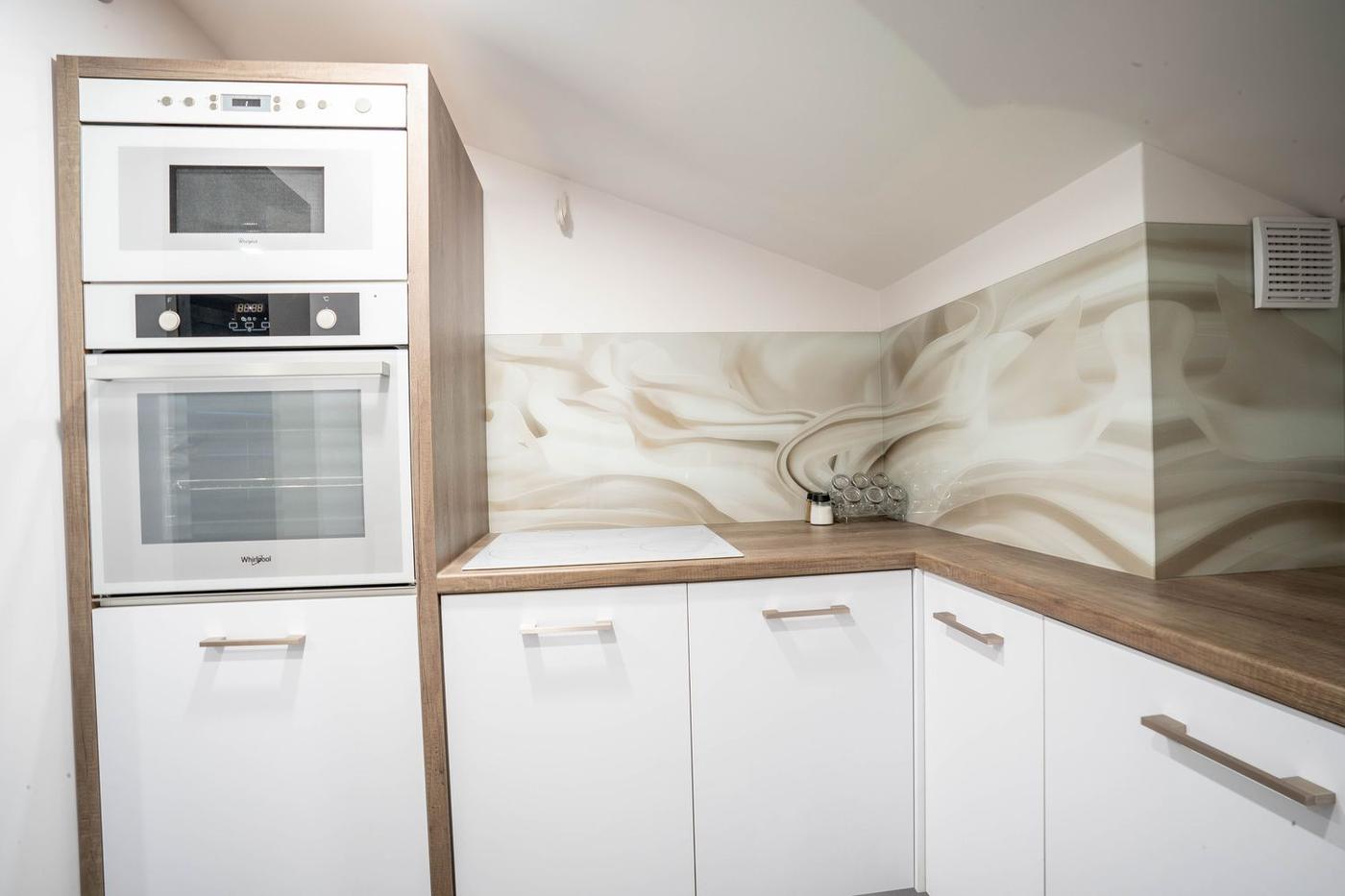 Salon i część dzienna apartamentu